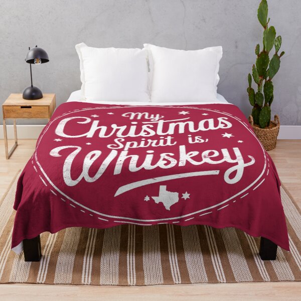 Item preview, My Christmas Spirit is Whiskey – Texas Holiday Vibes by Puro 956 designed and sold by Puro956.