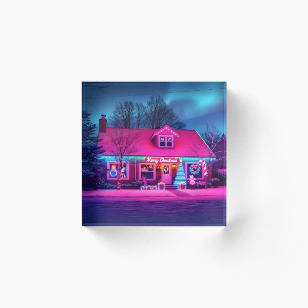Aperçu de l'œuvre maison de Noël créée et vendue par ThranDesigns.