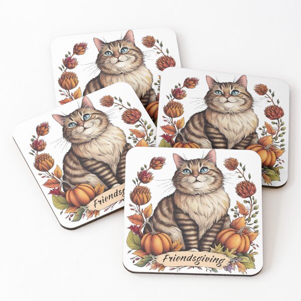 Item preview, Divertido diseño de gato para Acción de Gracias para amigos, familiares y amigos: perfecto para Acción de Gracias, Feliz Día de Acción de Gracias, pavo, donaciones y celebraciones navideñas designed and sold by Catophile.