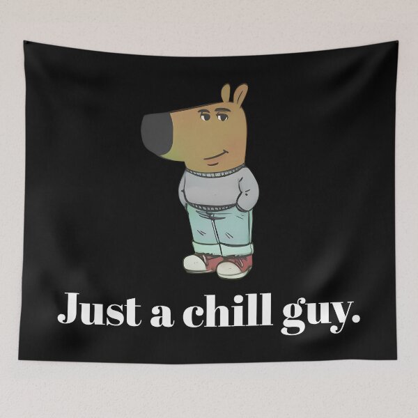 Item preview, Just a chill guy. - Unisex Tee - Funny TShirt - Chill Guy Trend - Chill Guy Meme designed and sold by GalenoHenley.