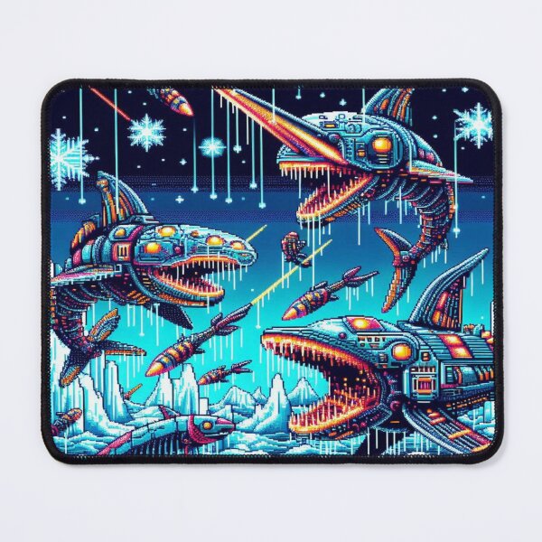 Item preview, Robo Sharks vs. Ice Leviathans designed and sold by Imaginarium of Chaos falcon88 .