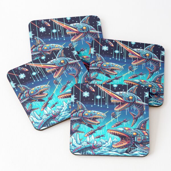 Item preview, Robo Sharks vs. Ice Leviathans designed and sold by Imaginarium of Chaos falcon88 .