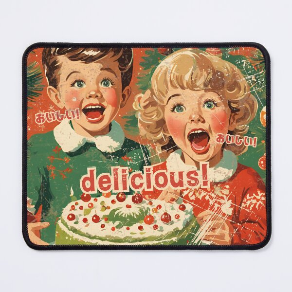 Item preview, Matcha Cake Magic: Two Kids’ Christmas Delight designed and sold by siamnekochan.