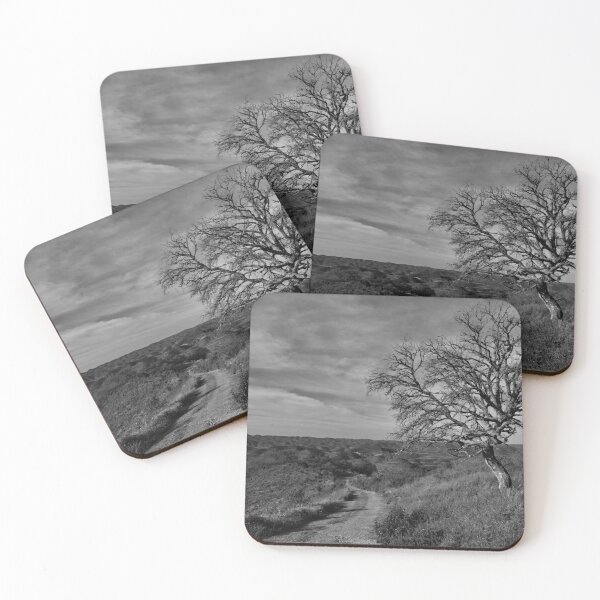 Item preview, Algarve Mountain Road - Monochrome Landscape designed and sold by AngeloDeVal.