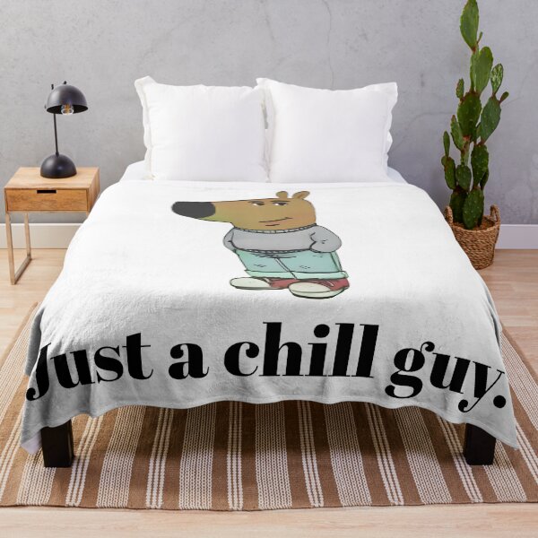 Item preview, Unisex Tee - Funny TShirt - Chill Guy Meme - Chill Guy Trend designed and sold by GalenoHenley.