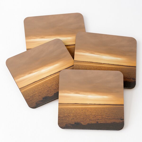 Item preview, Berneray Dusk across the Loch Bhuirgh designed and sold by Kasia Design.