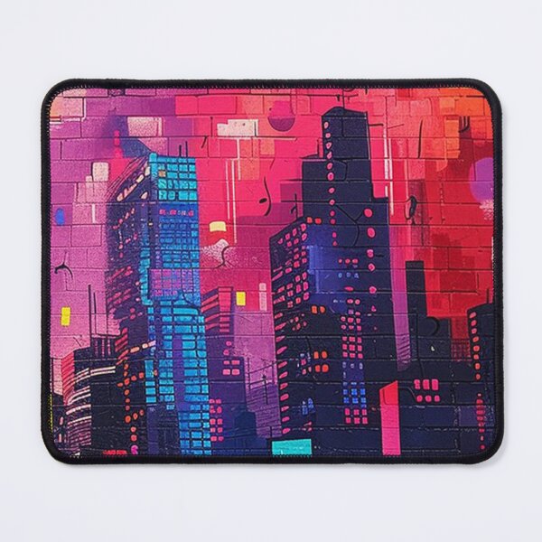 Item preview, Ciudad de expresión artística abstracta designed and sold by BritzShop.