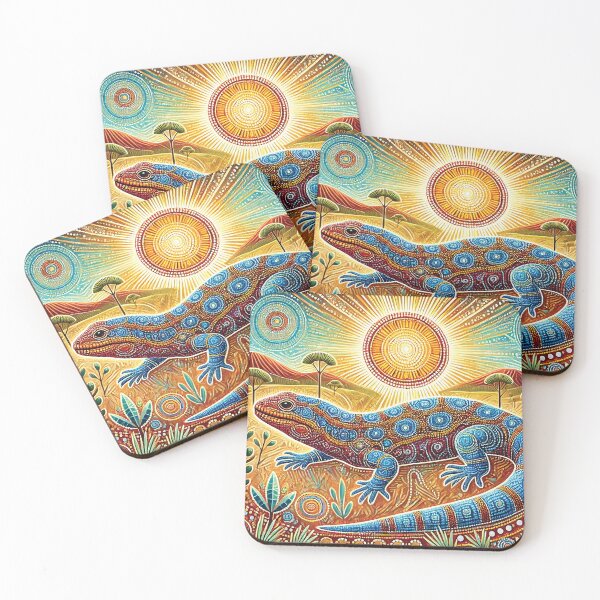 Item preview, blue tongue lizard designed and sold by Random Designs.
