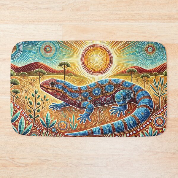 Item preview, blue tongue lizard designed and sold by Random Designs.