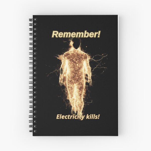Item preview, Remember! Electricity kills! Gifts For Children And Teenagers designed and sold by MarcinDesign.