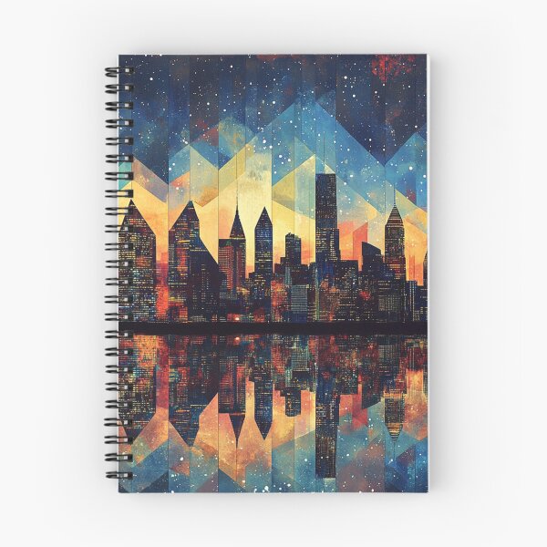 Item preview, Ciudad de expresión artística abstracta designed and sold by BritzShop.