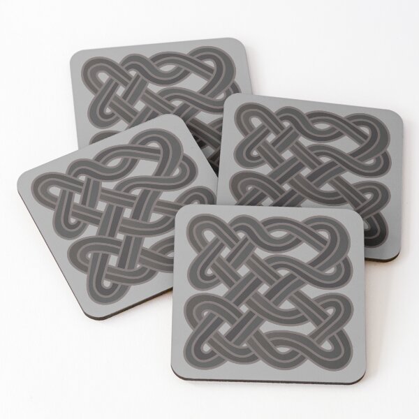 Item preview, LookViking Borre Pattern 1 Black designed and sold by lookviking.