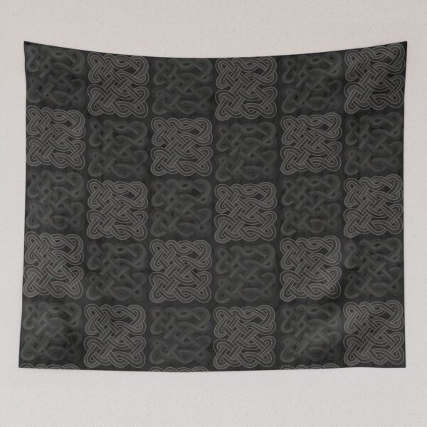 Item preview, LookViking Borre Pattern 1 Black designed and sold by lookviking.