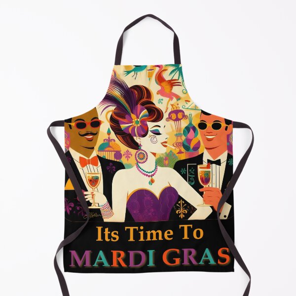 Item preview, Mid Century Its Time To Mardi Gras Cocktail Party designed and sold by Lee Hiller Designs.