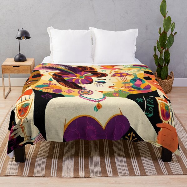 Item preview, Mid Century Its Time To Mardi Gras Cocktail Party  designed and sold by Lee Hiller Designs.