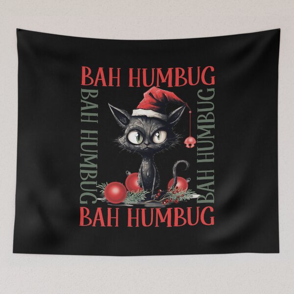 Artikelvorschau, LUSTIGES SCROOGE-KATZE BAH HUMBUG entworfen und verkauft von FlutteringWings.