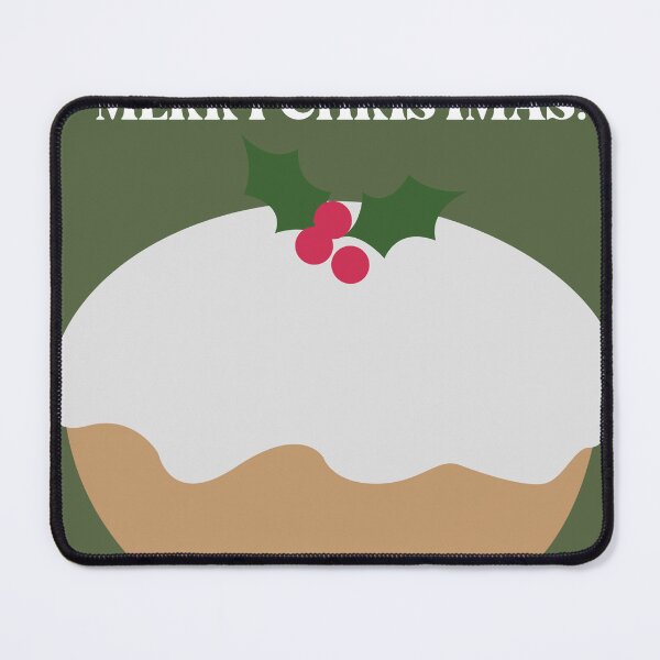 Item preview, Merry christmas Dessert Holly Red & Dark Green Sticker designed and sold by SimplyPsycho.