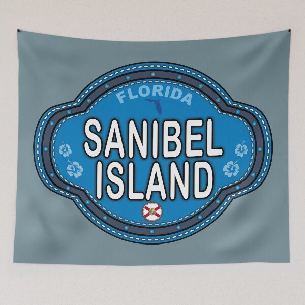 Item preview, Sanibel Island Florida stitching effect designed and sold by studioss76.
