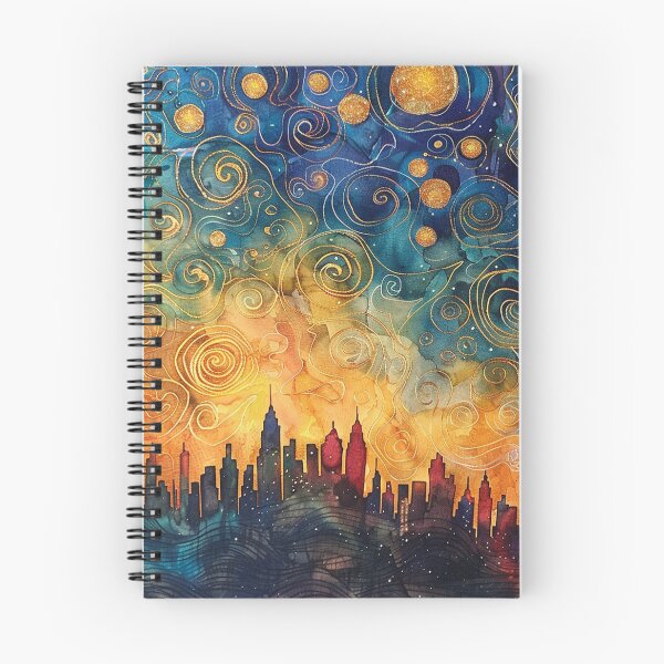 Item preview, Ciudad de expresión artística abstracta designed and sold by BritzShop.