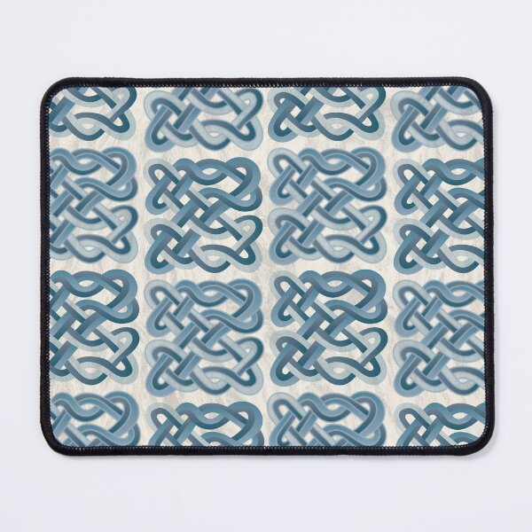 Item preview, LookViking Borre Pattern 1 Blue and White designed and sold by lookviking.