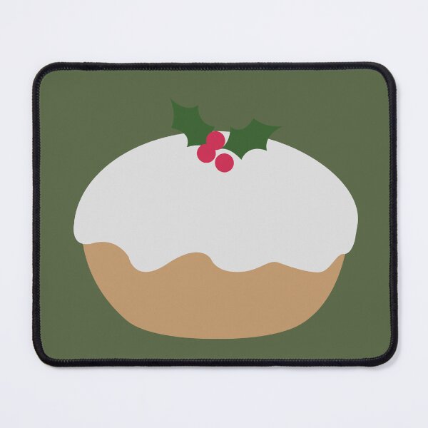 Item preview, Christmas Dessert Holly Dark Green and Red designed and sold by SimplyPsycho.