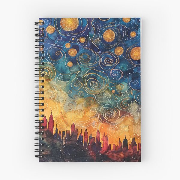 Item preview, Ciudad de expresión artística abstracta designed and sold by BritzShop.