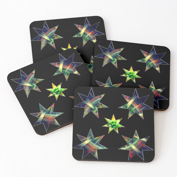 Item preview, There are endless colorful stars in the sky - cosmic star explosions designed and sold by Katharos Creations.
