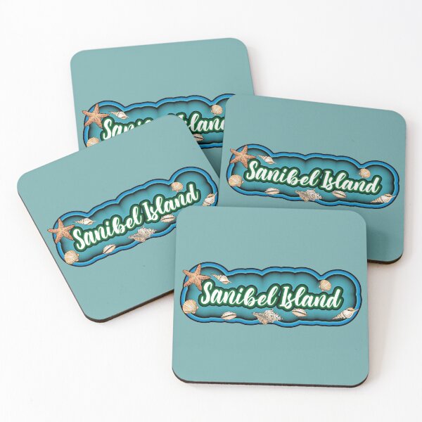 Item preview, Sanibel Island lettering seashells  designed and sold by studioss76.