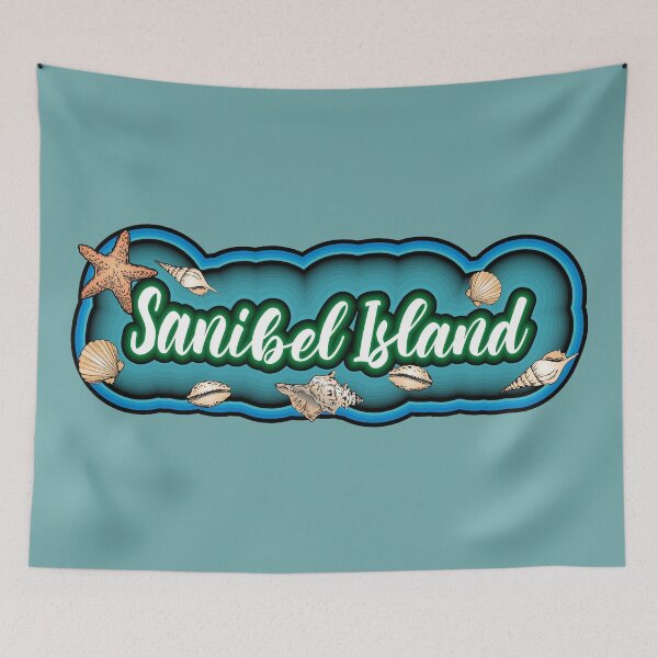 Item preview, Sanibel Island lettering seashells  designed and sold by studioss76.