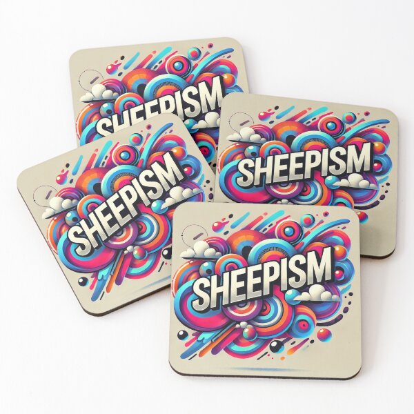 Item preview, Sheepism logo 1 designed and sold by Thpoar.