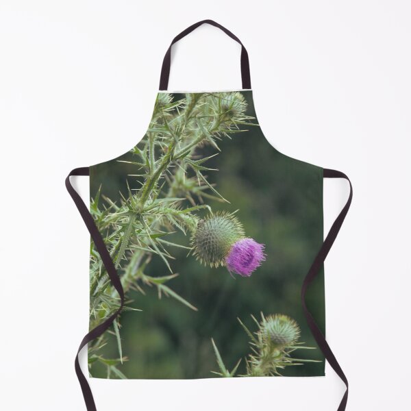 Item preview, Green Thistle with Purple Flower designed and sold by CountyKent.