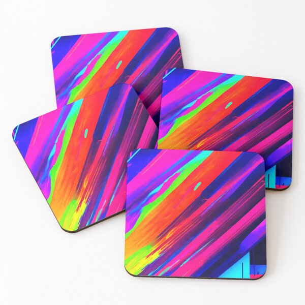 Item preview, Line Pattern Neon designed and sold by UZRWRLD .
