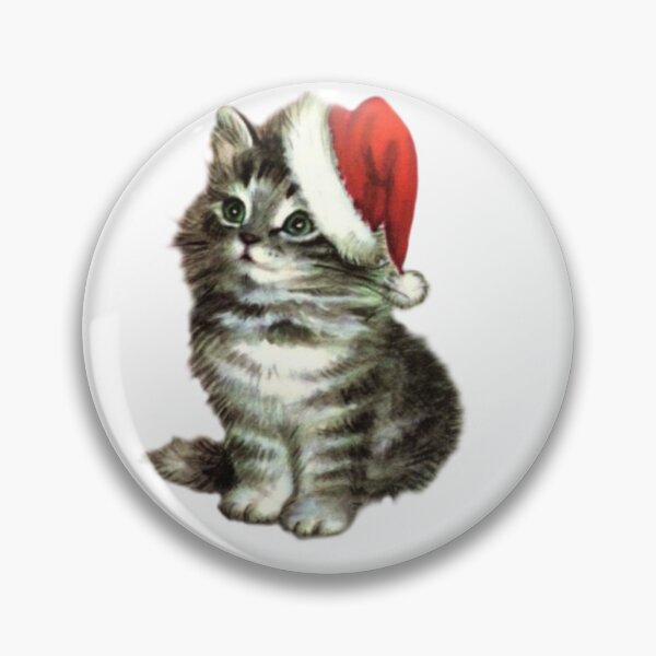 Item preview, Vintage Cat Christmas  designed and sold by Pixiedrop.
