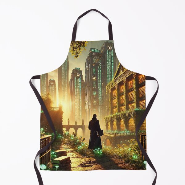 Item preview, Solarpunk and Dark Academia Fusion designed and sold by lAnJefurtifeu.