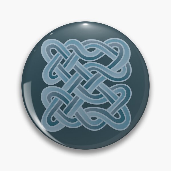 Item preview, LookViking Borre Pattern 1 Blue designed and sold by lookviking.