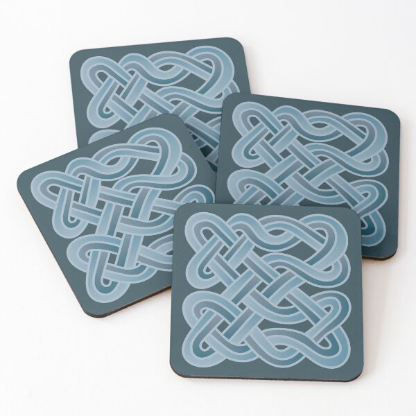 Item preview, LookViking Borre Pattern 1 Blue designed and sold by lookviking.