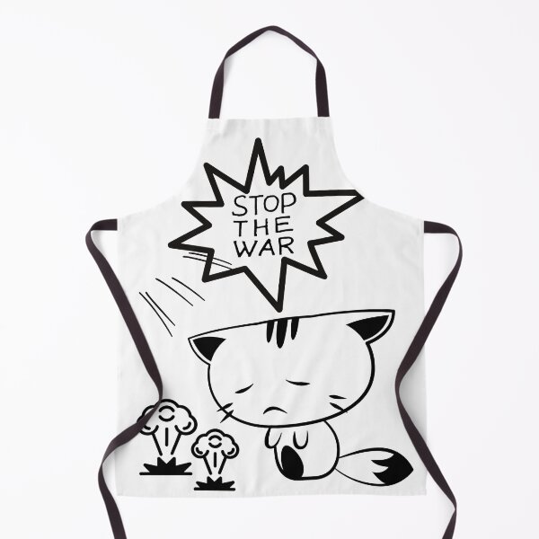 Item preview, The cat says stop the war designed and sold by karimaK-71.
