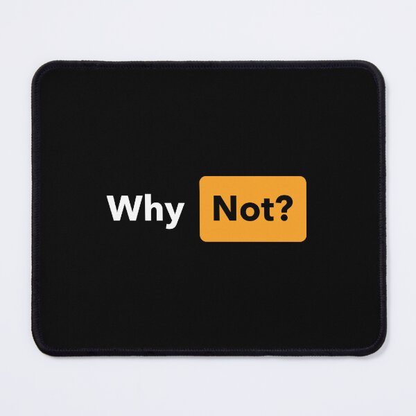 Item preview, Why Not? - Pleasure Hub designed and sold by Bleak Shirt.
