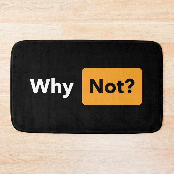 Item preview, Why Not? - Pleasure Hub designed and sold by Bleak Shirt.