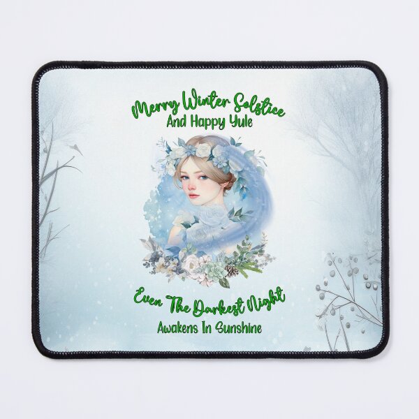 Item preview, Merry Winter Solstice and Happy Yule designed and sold by MysticOzzy.