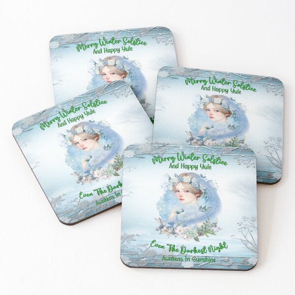 Item preview, Merry Winter Solstice and Happy Yule designed and sold by MysticOzzy.