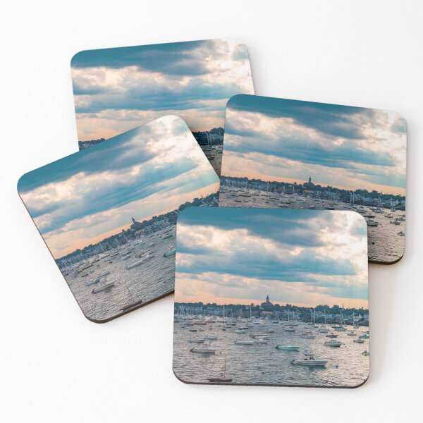Item preview, Marblehead Harbor in the Summer Afternoon designed and sold by DeloreStudio.