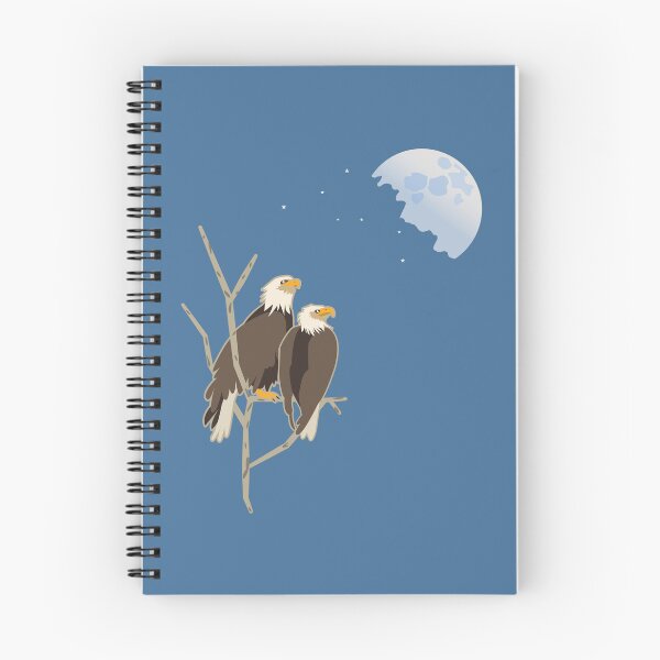 Item preview, Moon and Eagles designed and sold by Cintia Tamanaha.