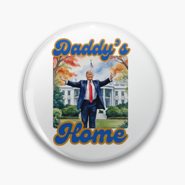 Item preview, Trump "Daddy's Home" Sticker and t shirts and more designed and sold by CRandRRstickers.
