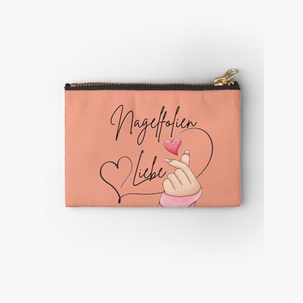 Item preview, nail foil love peach designed and sold by Loewen-Art.