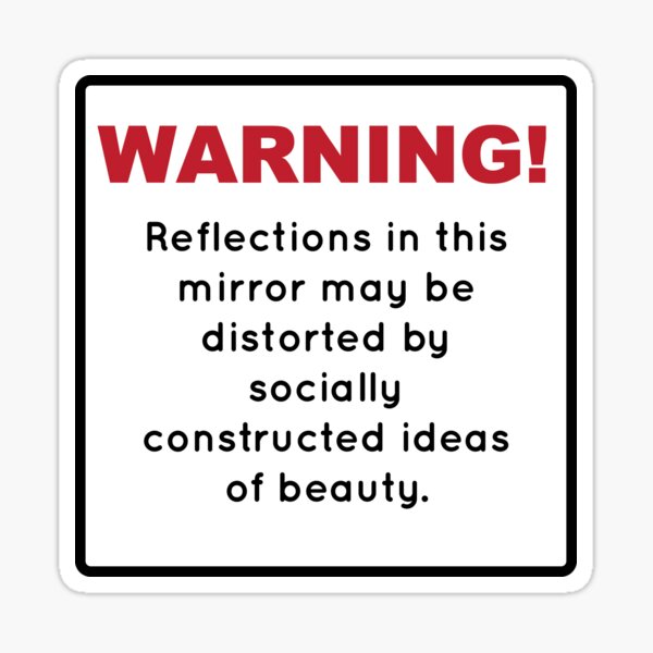 Feminist Warning Sticker