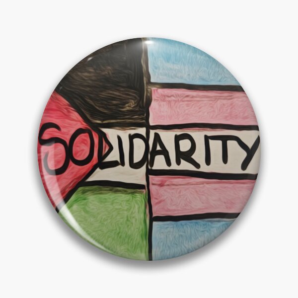Item preview, Palestinian and Trans Solidarity Flags designed and sold by feardeargcrafts.