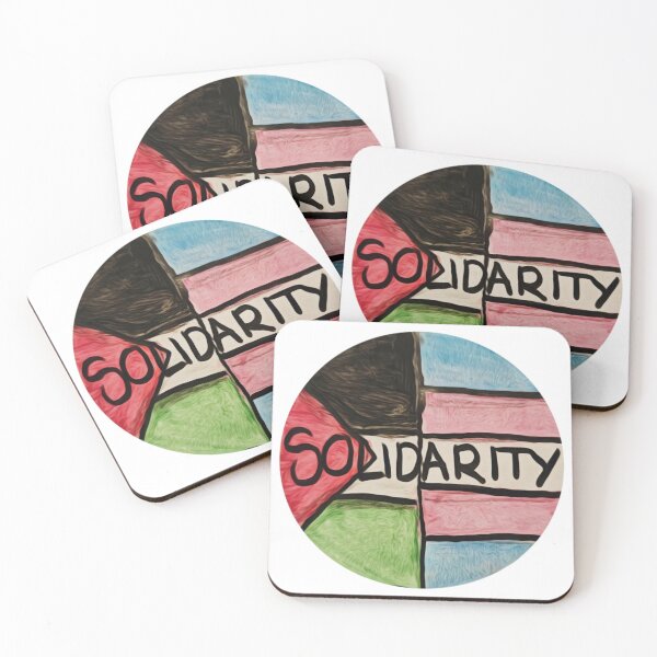Item preview, Palestinian and Trans Solidarity Flags designed and sold by feardeargcrafts.