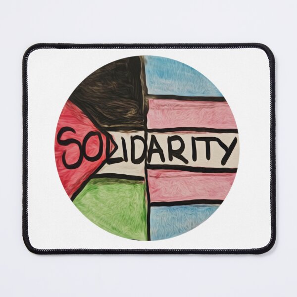 Item preview, Palestinian and Trans Solidarity Flags designed and sold by feardeargcrafts.