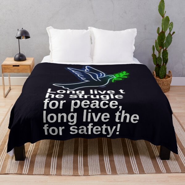 Item preview, Long live the strugle for peace, long live the for safety! designed and sold by  ViralVisionsCreating .